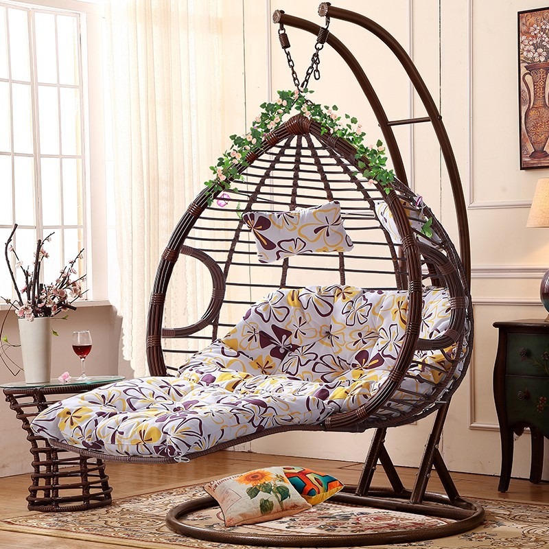 Spider Plant Hanging - Fauteuil suspendu en rotin, hamac d'intérieur,