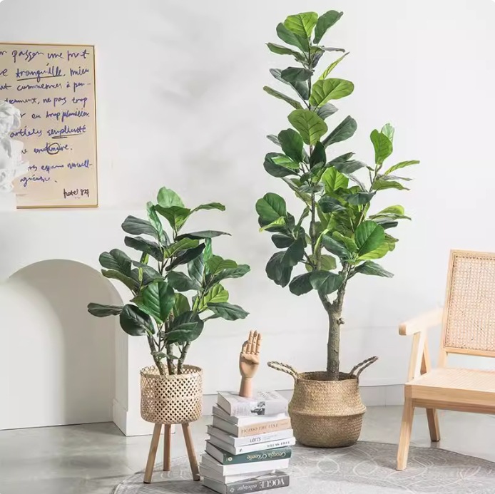 Plante artificielle en pot, fi - Ficus Lyrata Tree avis et prix