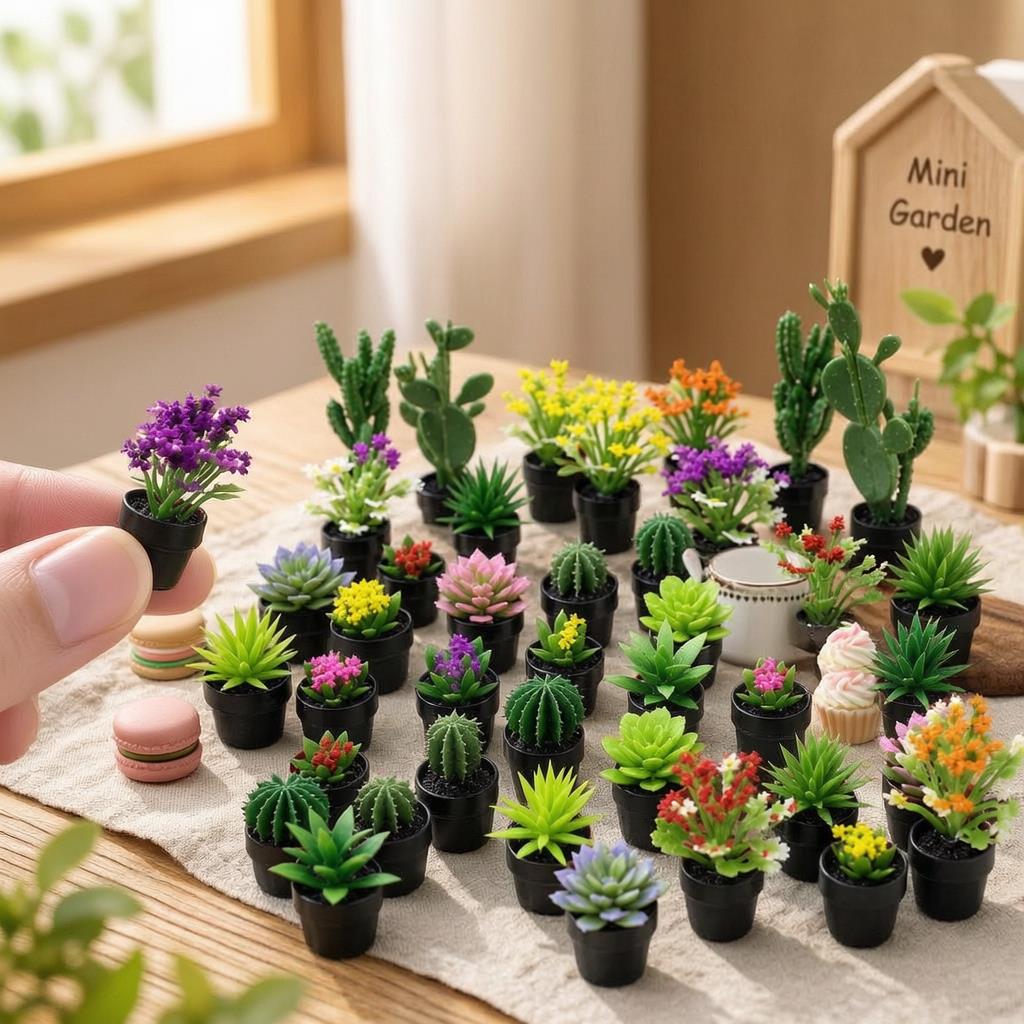 8 plantes en pot miniatures en - Echeveria Succulent avis et prix
